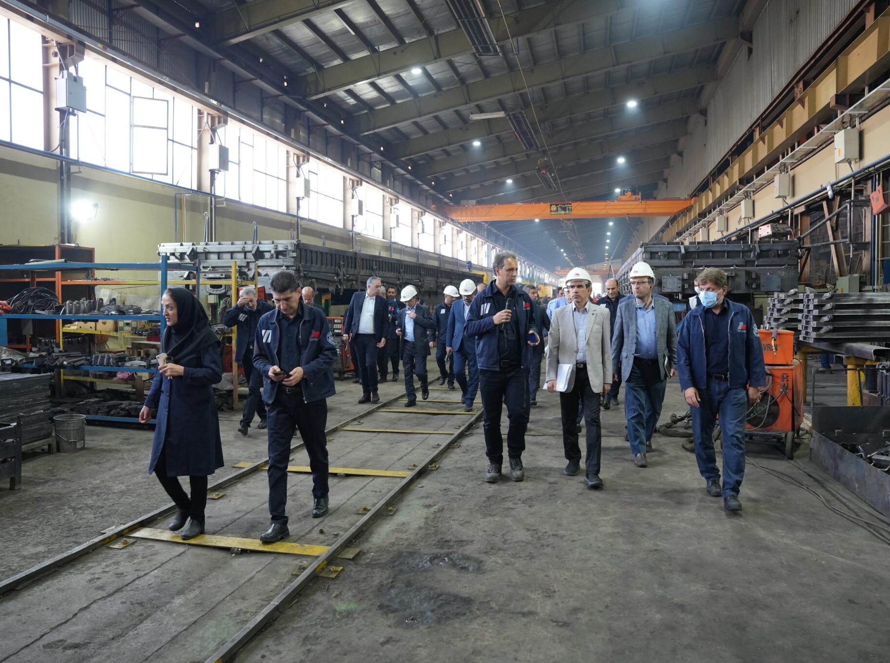 MAPNA Group Top Managers Visit Wagon Pars