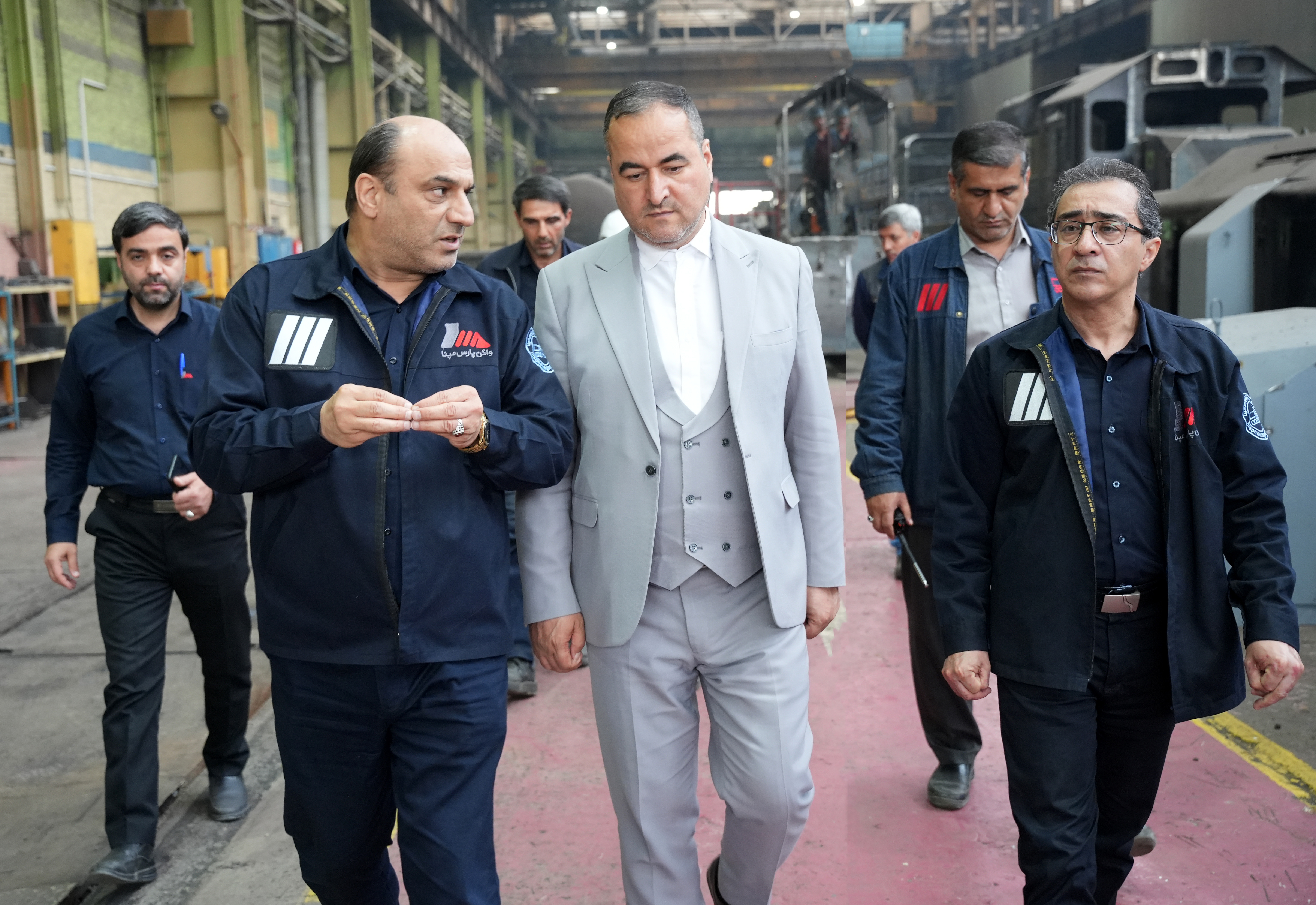 بازدید فرماندار محترم شهرستان اراک از شرکت واگن پارس مپنا